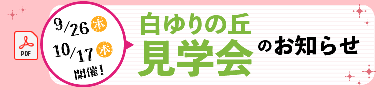 「こども園見学会」のお知らせ